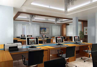Thiết kế nội thất văn phòng hiện đại 2014